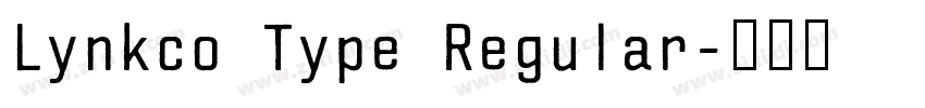 Lynkco Type Regular字体转换
